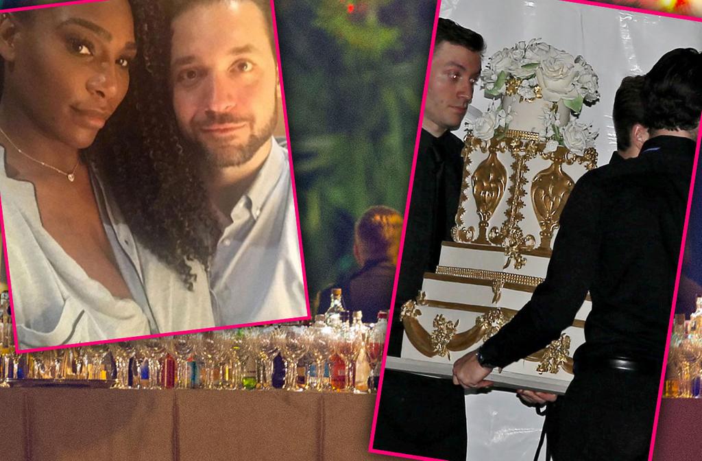 Serena Williams Ties The Knot In Fairytale Wedding! See The Photos