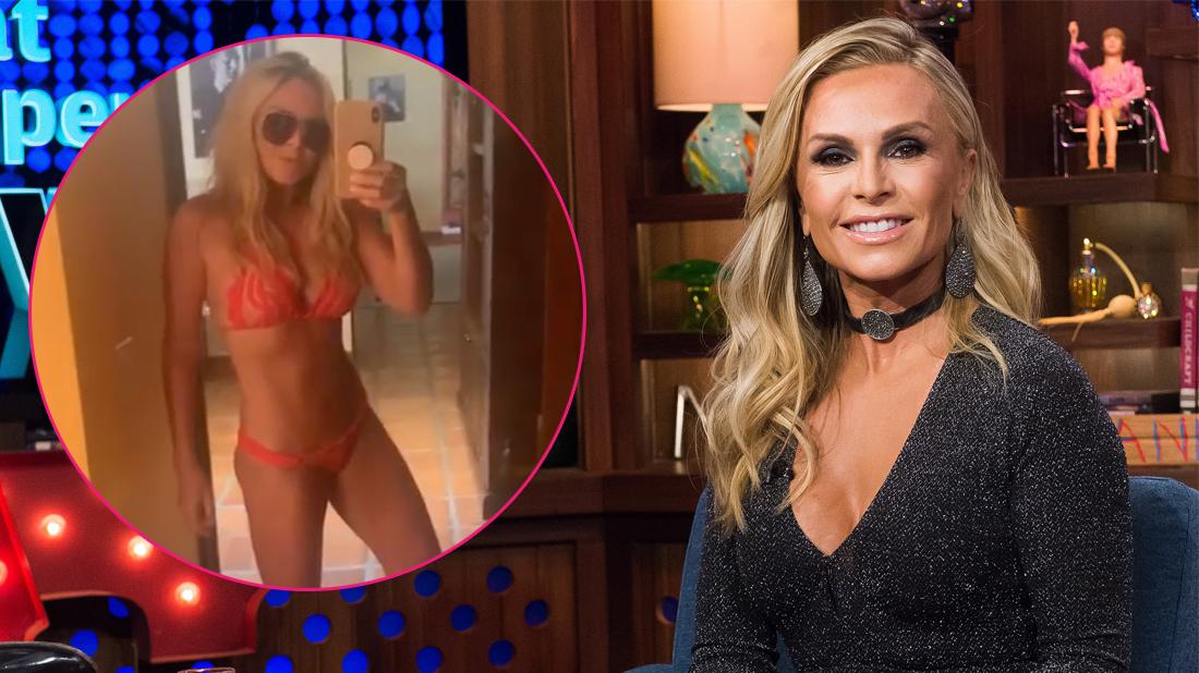 Tamra Judge Flaunts Body First Day Of Summer Underwear Video