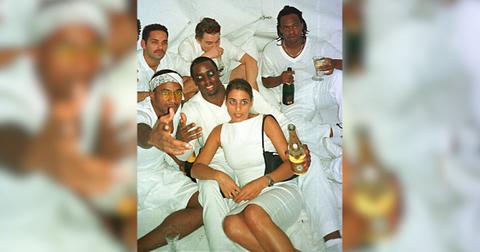 Leonardo Dicaprio Sean Diddy doesn't comb invite lists for white parties