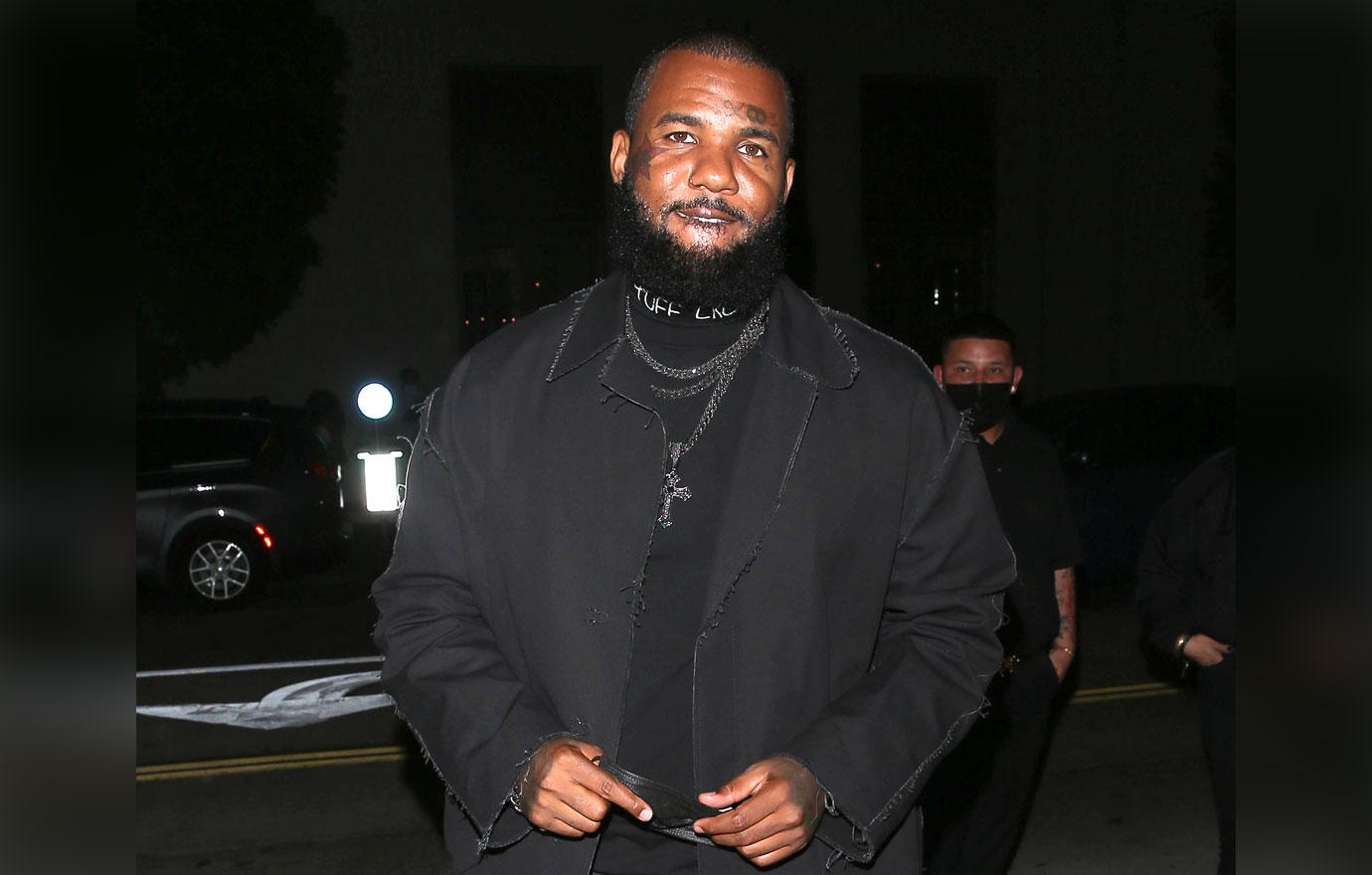 rapper the game money seized sexual assault accuser hits town expensive dinner