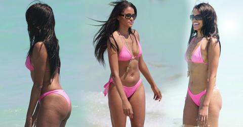 'RHOA' Star Claudia Jordan In Bikini
