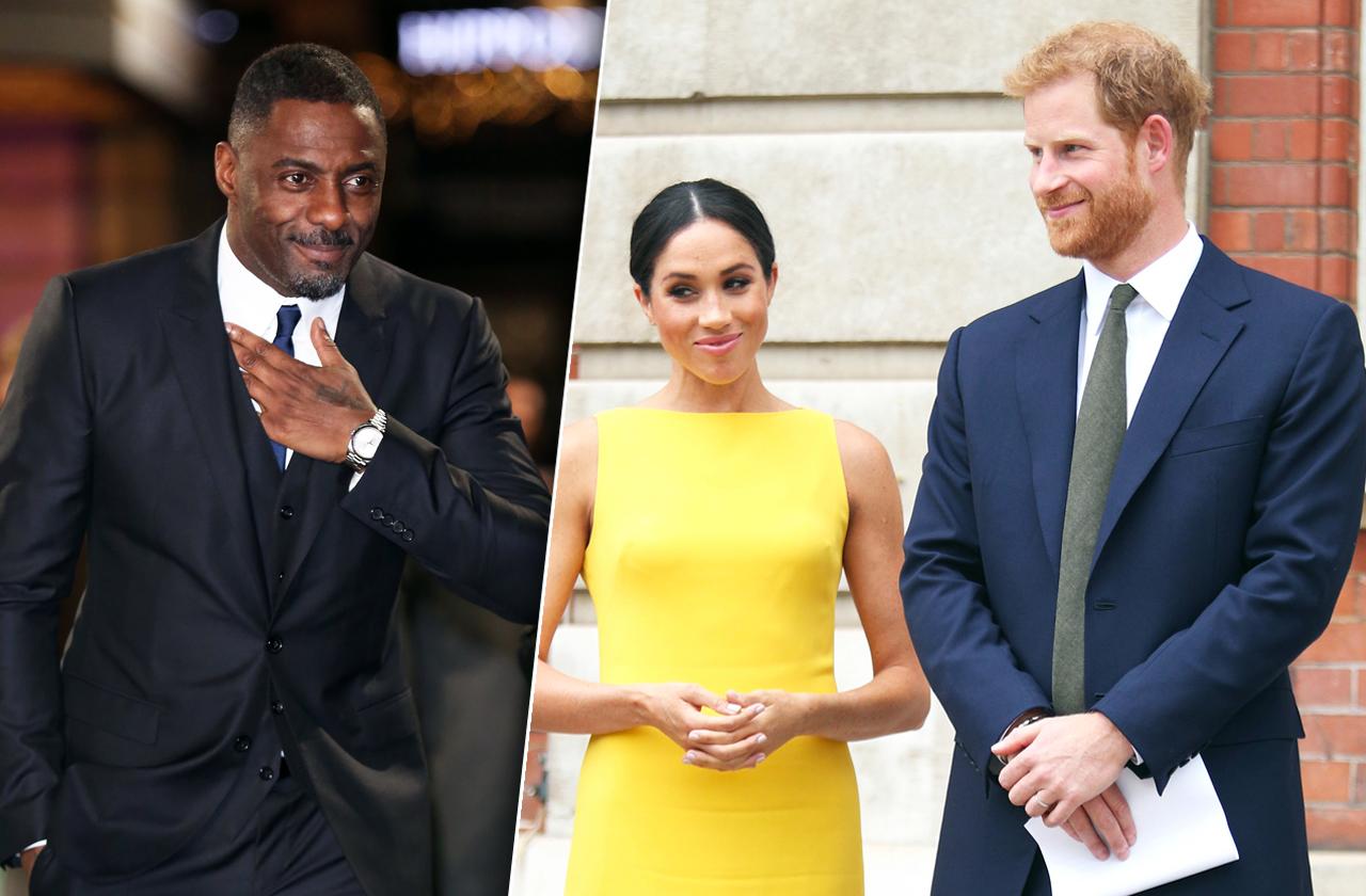 Idris Elba Helps Prince Harry With Meghan Markle