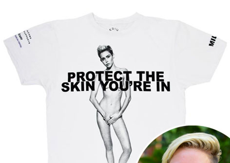 Miley Cyrus Takes It All Off, Poses Nude To Send A Message