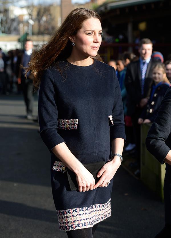 Royal Baby Bump! Pregnant Princess Kate Middleton Shows Off Her ...