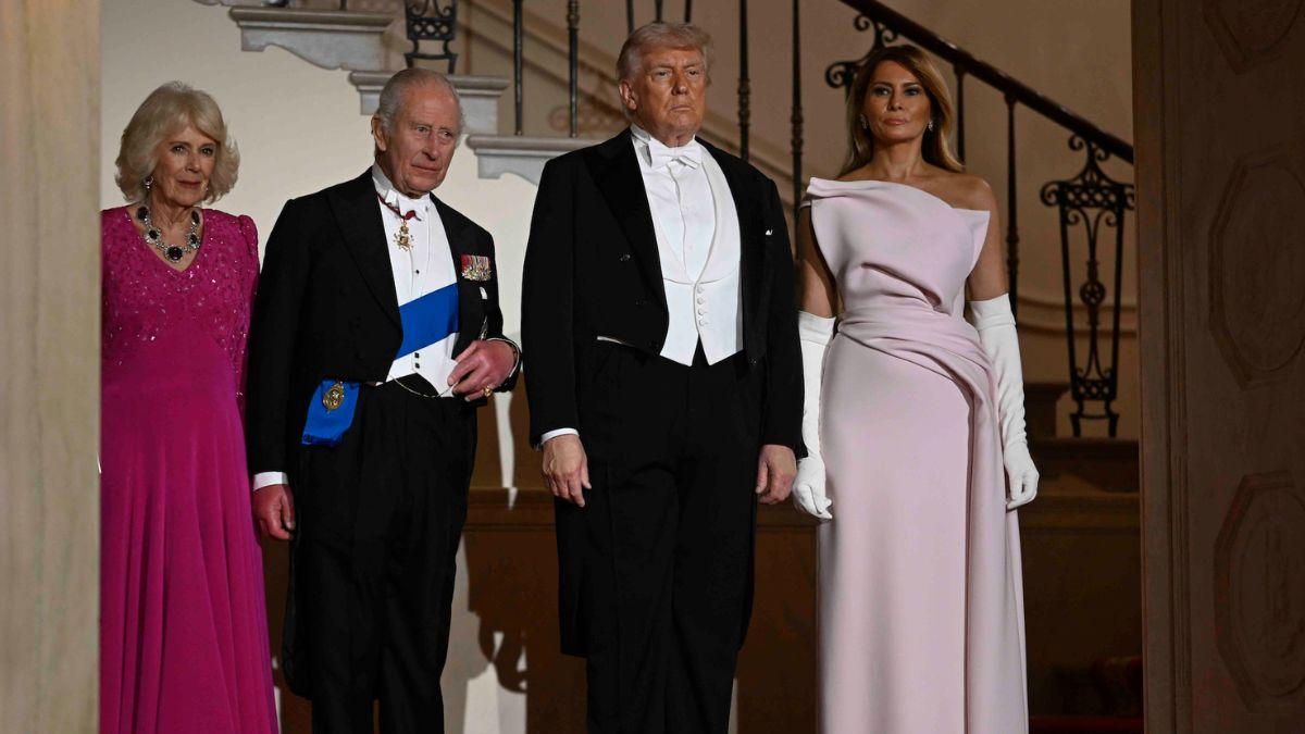 Photo of Queen Camilla, King Charles, Donald Trump, Melania Trump