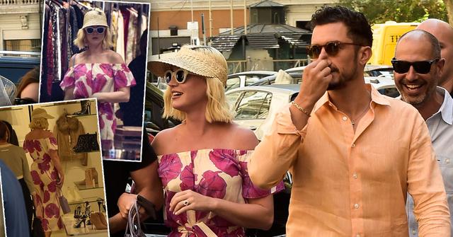 Katy Perry And Orlando Bloom In Rome To Attend Wedding Alongside Meghan Markle