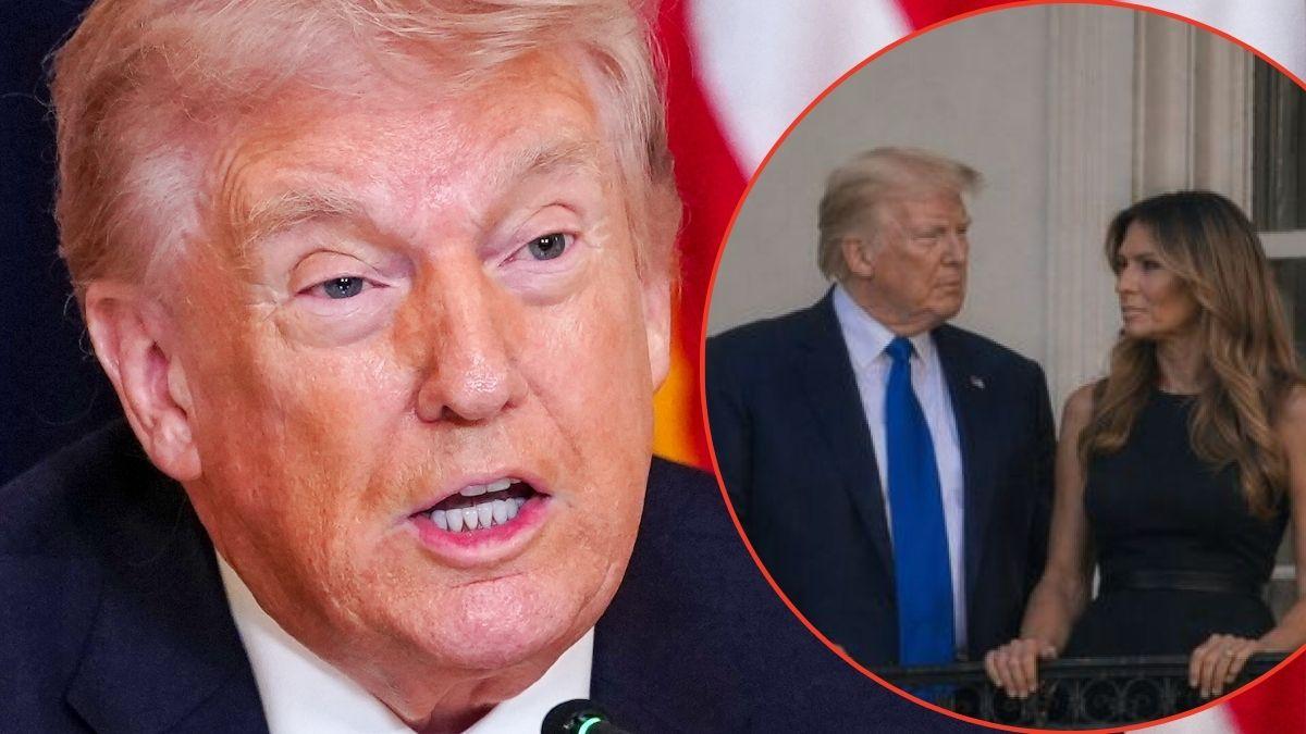 Photo of Donald Trump, Melania Trump