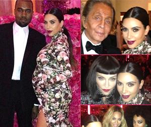 //kim k met brag tall