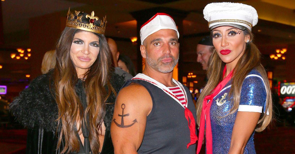 Photo of Teresa Giudice, Joe Gorga, and Melissa Gorga