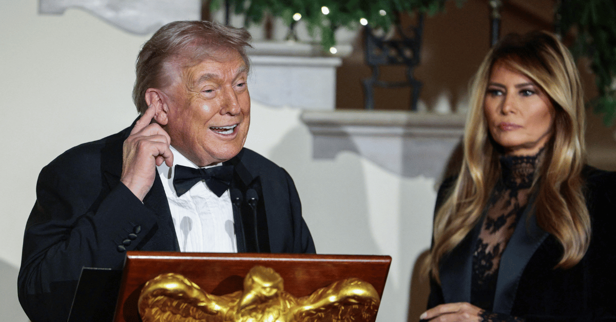 Photo of Donald and Melania Trump