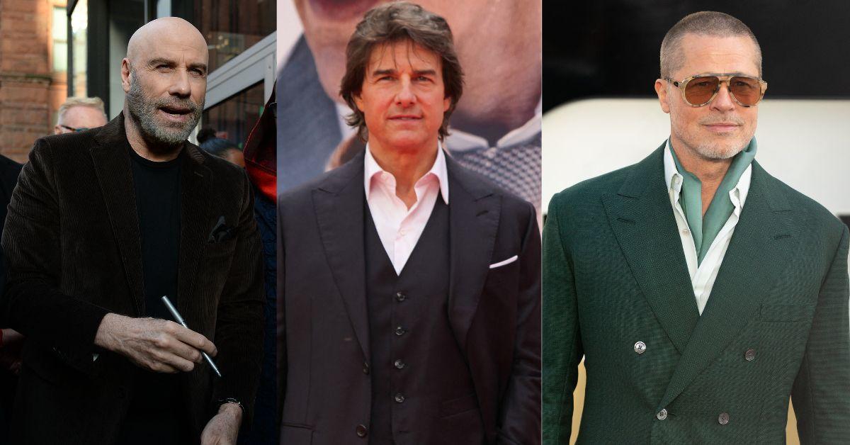 Brad Pitt once rivaled Cruise, but now it's Travolta facing the cold spotlight of comparison.
