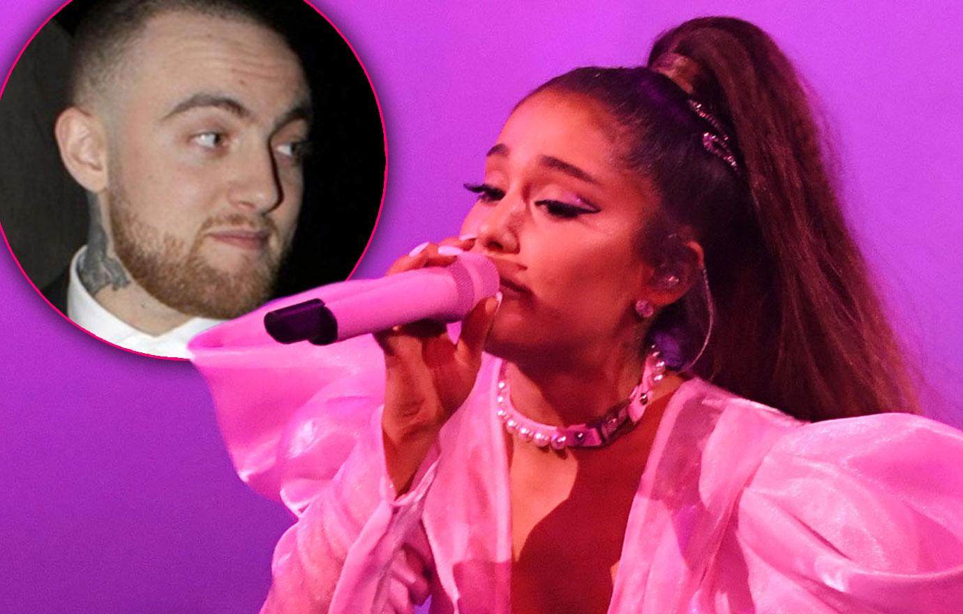 Ariana Grande Pays Tribute to Mac Miller at 2019 Coachella: Pic