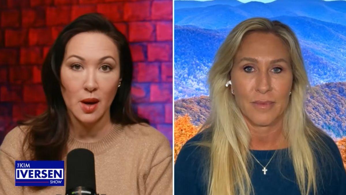 iamage of The former congresswoman blamed Trump for failing to deliver on MAGA promises.