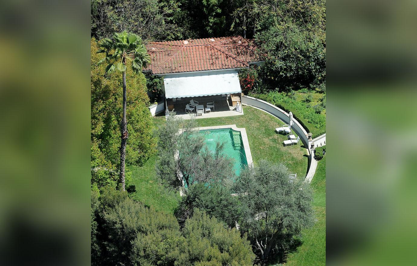 Brad Pitt House Aerial Photos Prove Spending Time With Kids