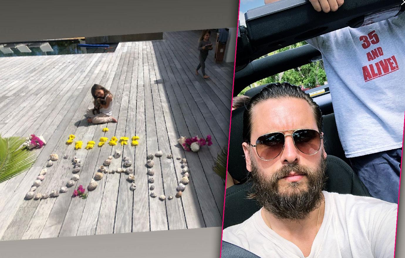 Scott Disick Celebrates 35th Birthday