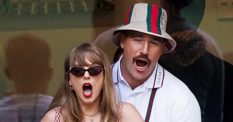 travis kelce taylor swift bonding baby