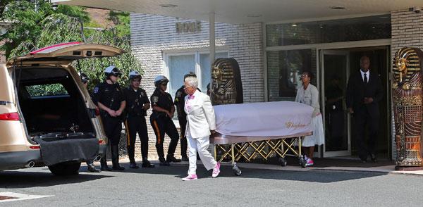 Bobbi Kristina Brown Funeral Casket