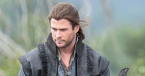 Chris Hemsworth The Huntsman Horseback Riding