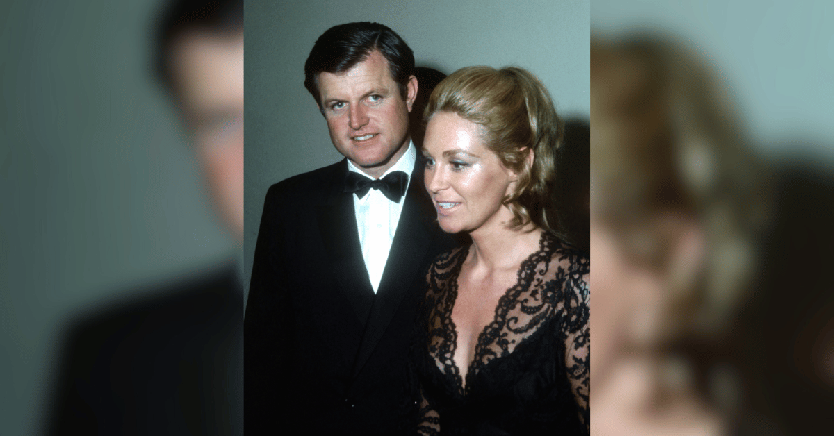 Photo of Ted and Joan Kennedy