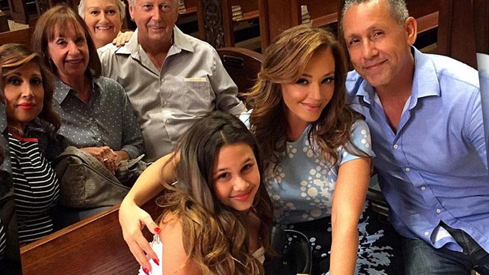 Leah Remini Daughter Baptized