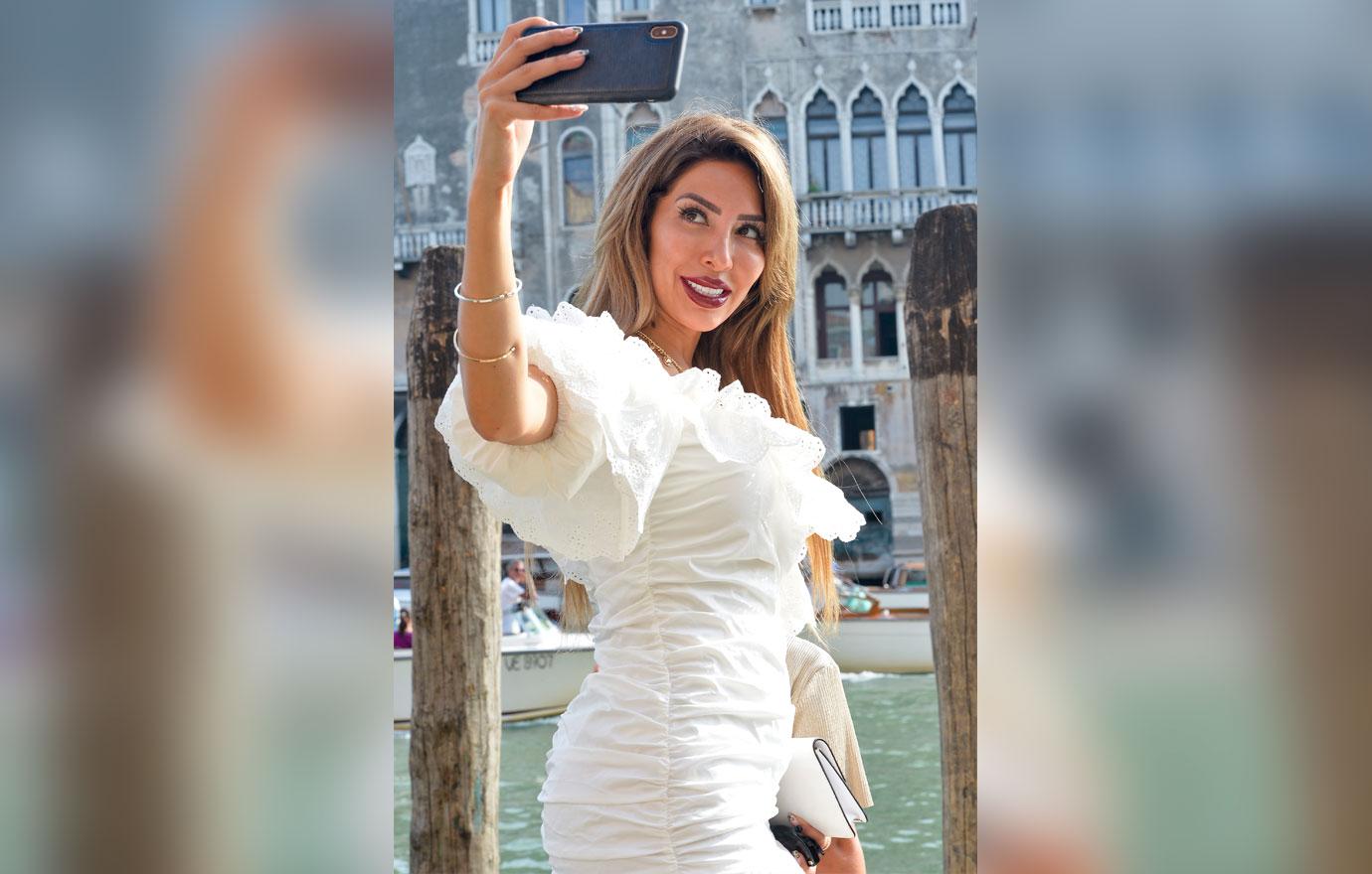 Farrah Abraham seen in Venice with daughter Sophia.