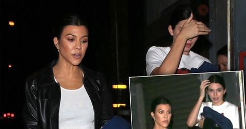 Kendall Jenner Kourtney Kardashian Family Drama