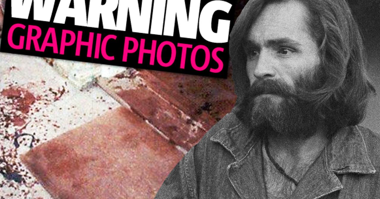 Charles Manson Dead Crime Scene Photos Of The Killer's Bloody Murders