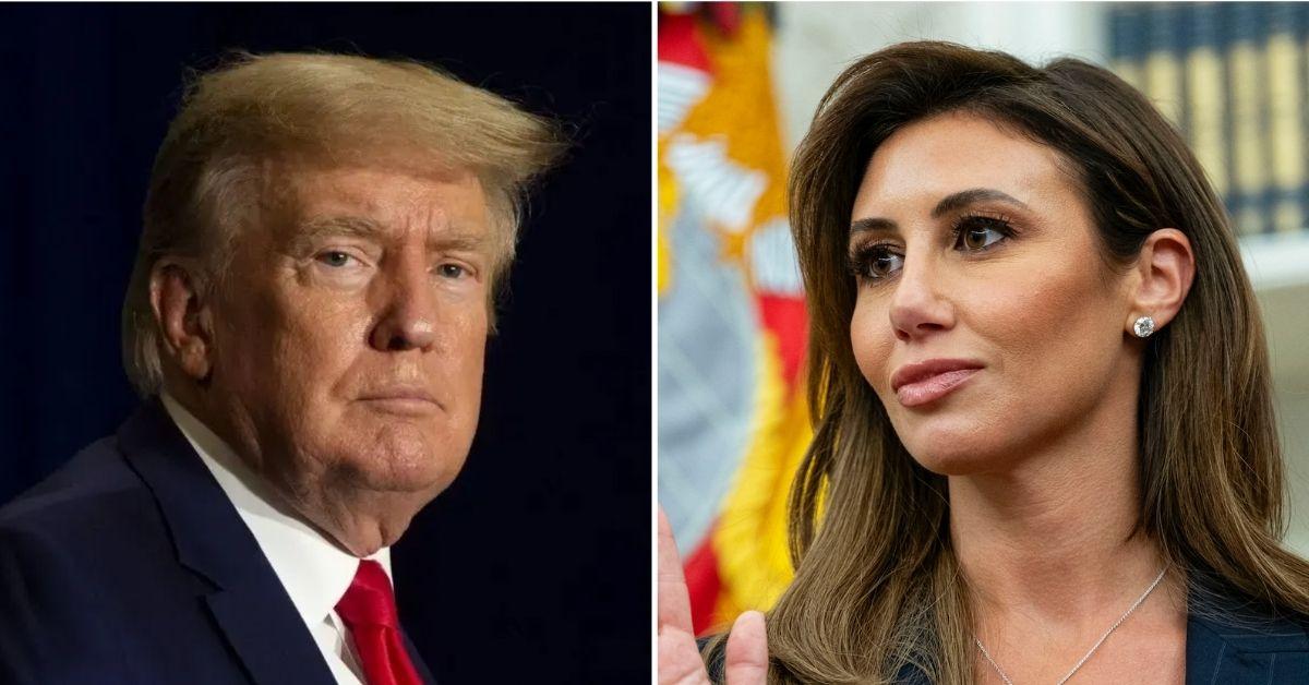 Photo of Donald Trump, Alina Habba