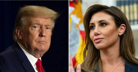 Photo of Donald Trump, Alina Habba