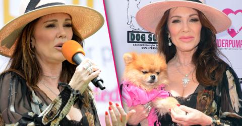 Lisa Vanderpump Attends Dog Day Amid RHOBH Feud