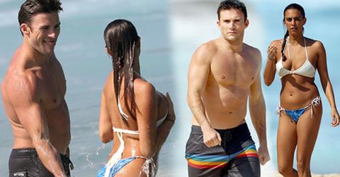 Scott Eastwood Shirtless Beach Girlfriend Flirting Pics