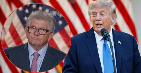 Split image of Maximo Alvarez and Donald Trump