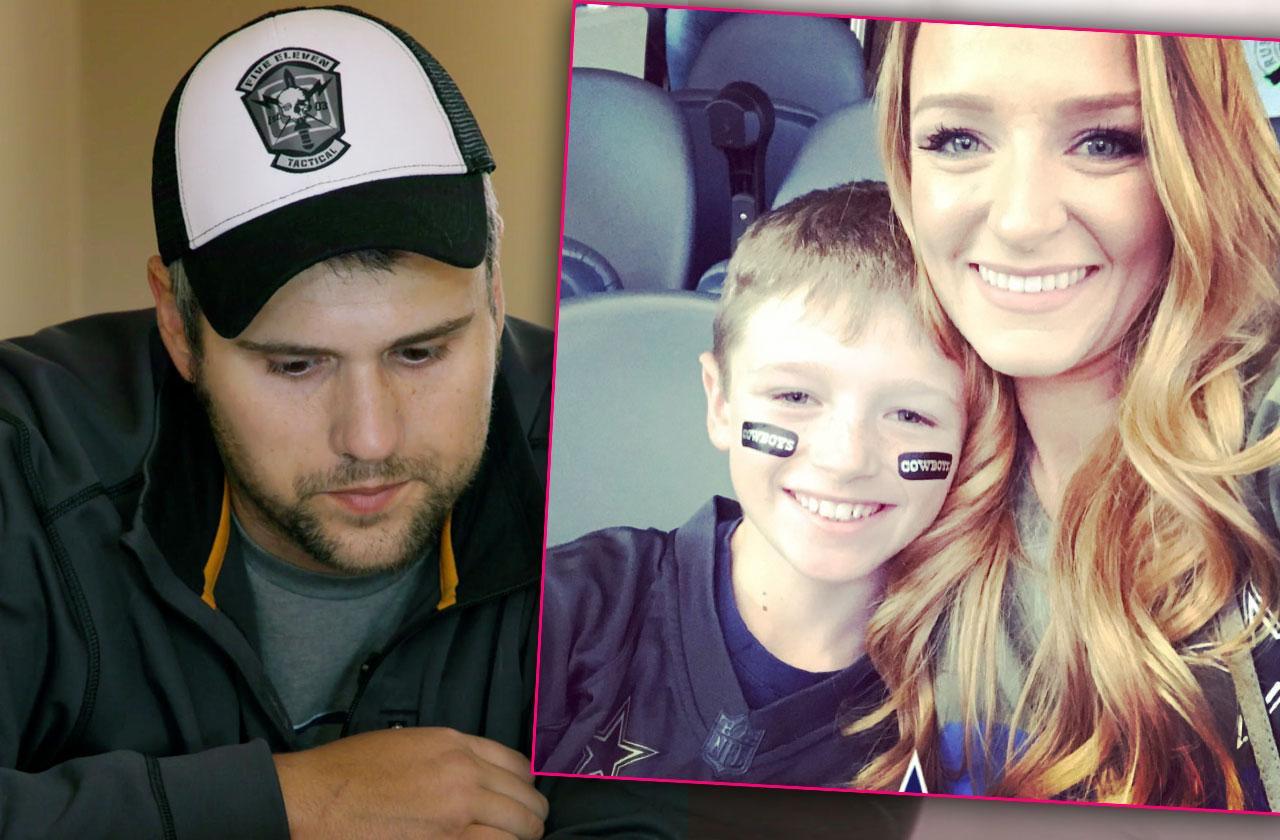 //ryan edwards has not seen son maci bookout restraining order teen mom og pp