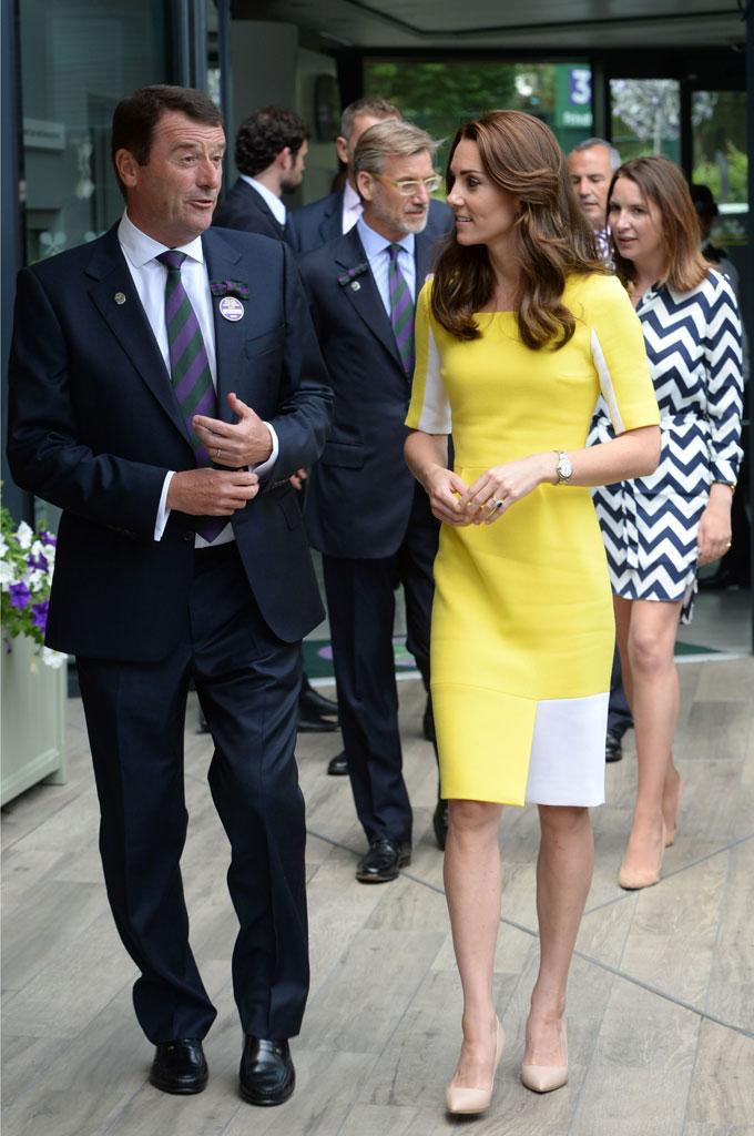 Kate Middleton Scary Skinny Legs Dress Wimbledon