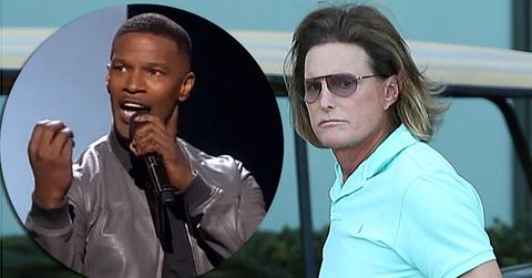 Bruce Jenner Jamie Foxx Transgender Joke