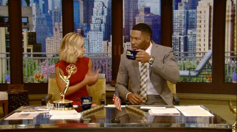 Kelly Ripa Michael Strahan Friendly Live Feud Over