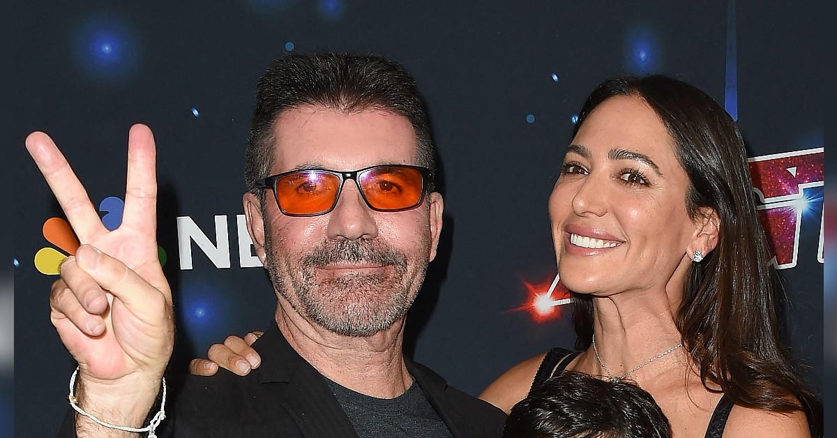 Photo of Lauren Silverman and Simon Cowell