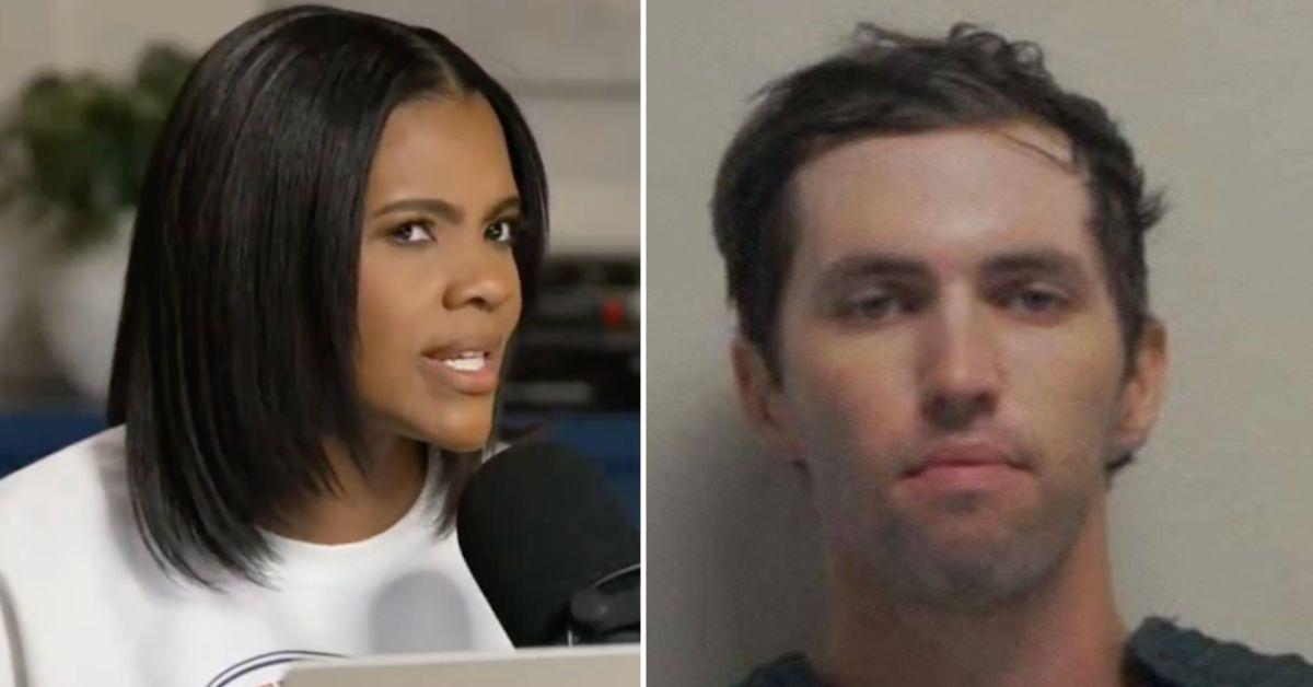 Composite photo of Candace Owens and Tyler Robinson 