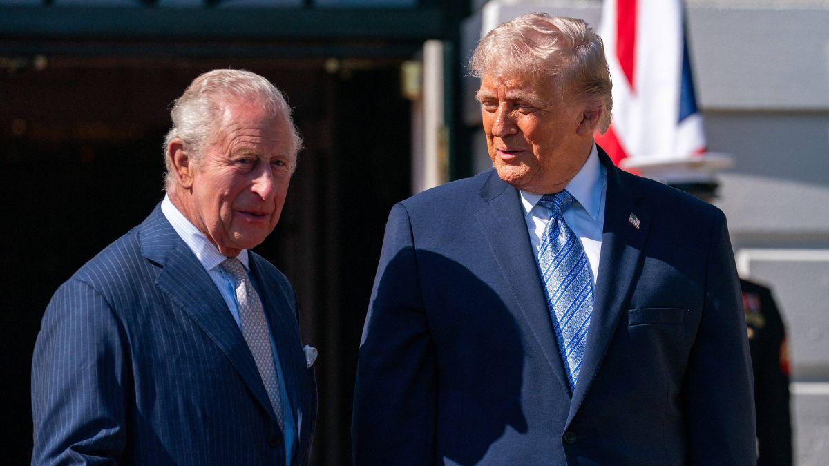 Photo of Donald Trump and King Charles