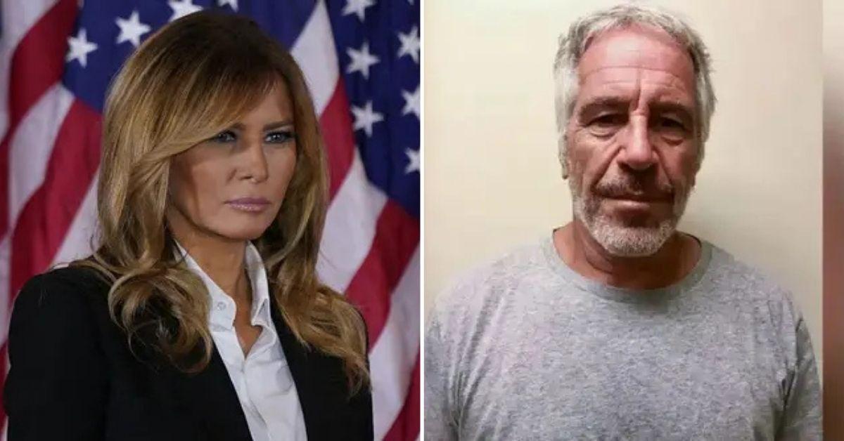 Melania Trump Jeffrey Epstein