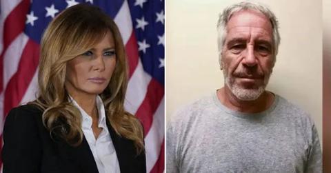 Melania Trump Jeffrey Epstein