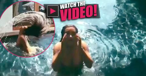 //kim kardashian instagram bikini video