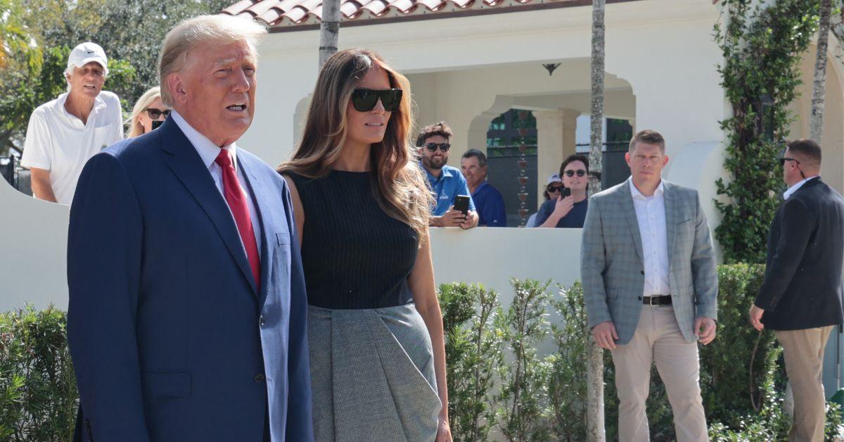 Melania Trump Comes Out Of Hiding For First Time Since Donald's Arrest