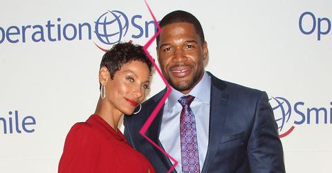 //michael strahan nciole murphy