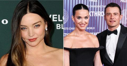 picture of Miranda Kerr, Orlano Bloom and Katy Perry