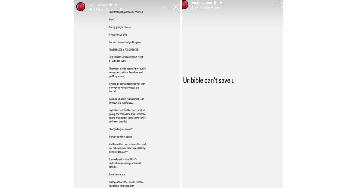 Tearful Bieber Talks 'Flaws' And Hailey As Divorce Rumors Swirl