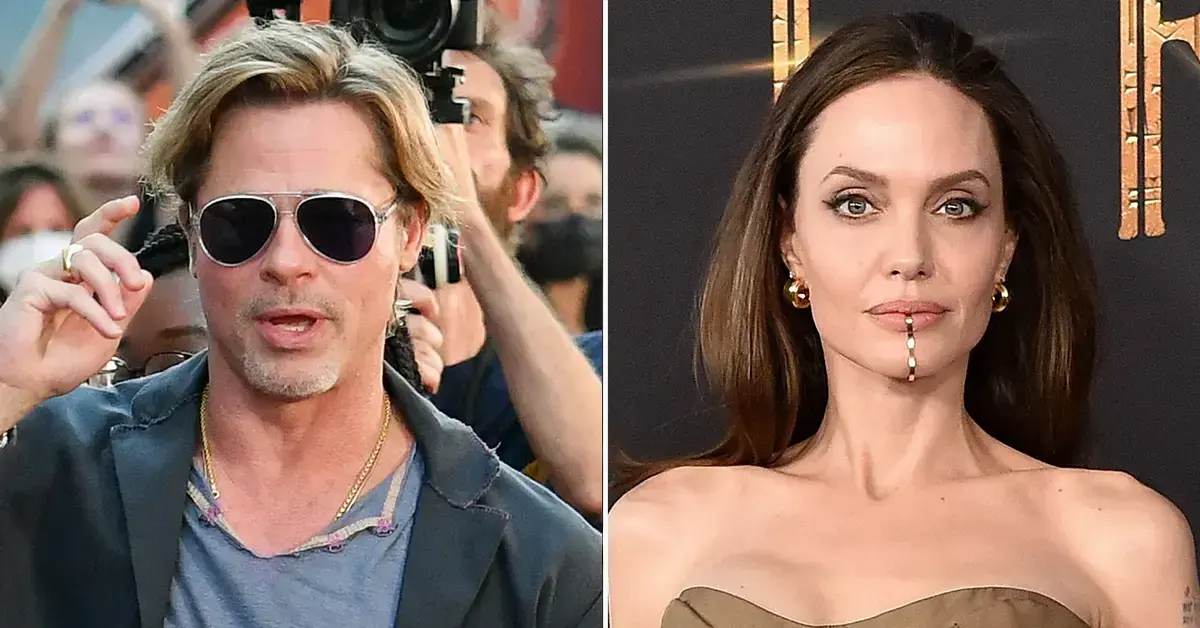 brad pitt first photos choking striking kids angelina jolie