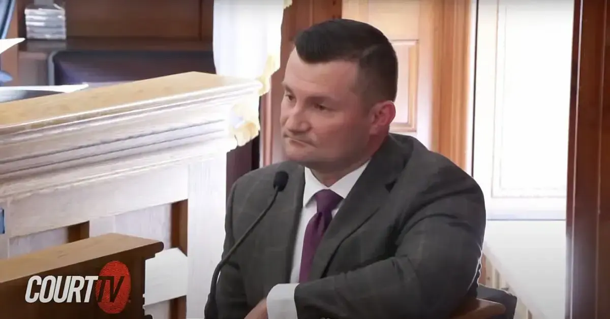 Photo of Sergeant Yuri Bukhenik at Read's trial