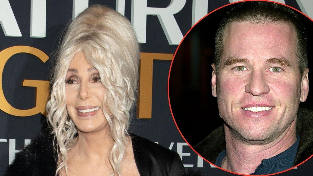 Cher dated Val Kilmer in the '80s and said he was 'so beautiful.'