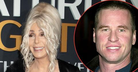 Cher dated Val Kilmer in the '80s and said he was 'so beautiful.'
